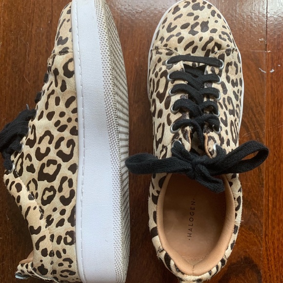 Halogen genuine calf hair sneaker - Picture 4 of 4